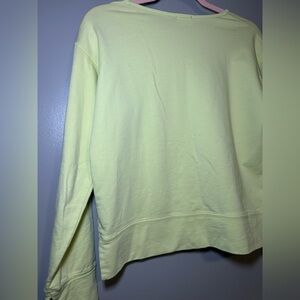 Light Yellow Women's Pullover Top